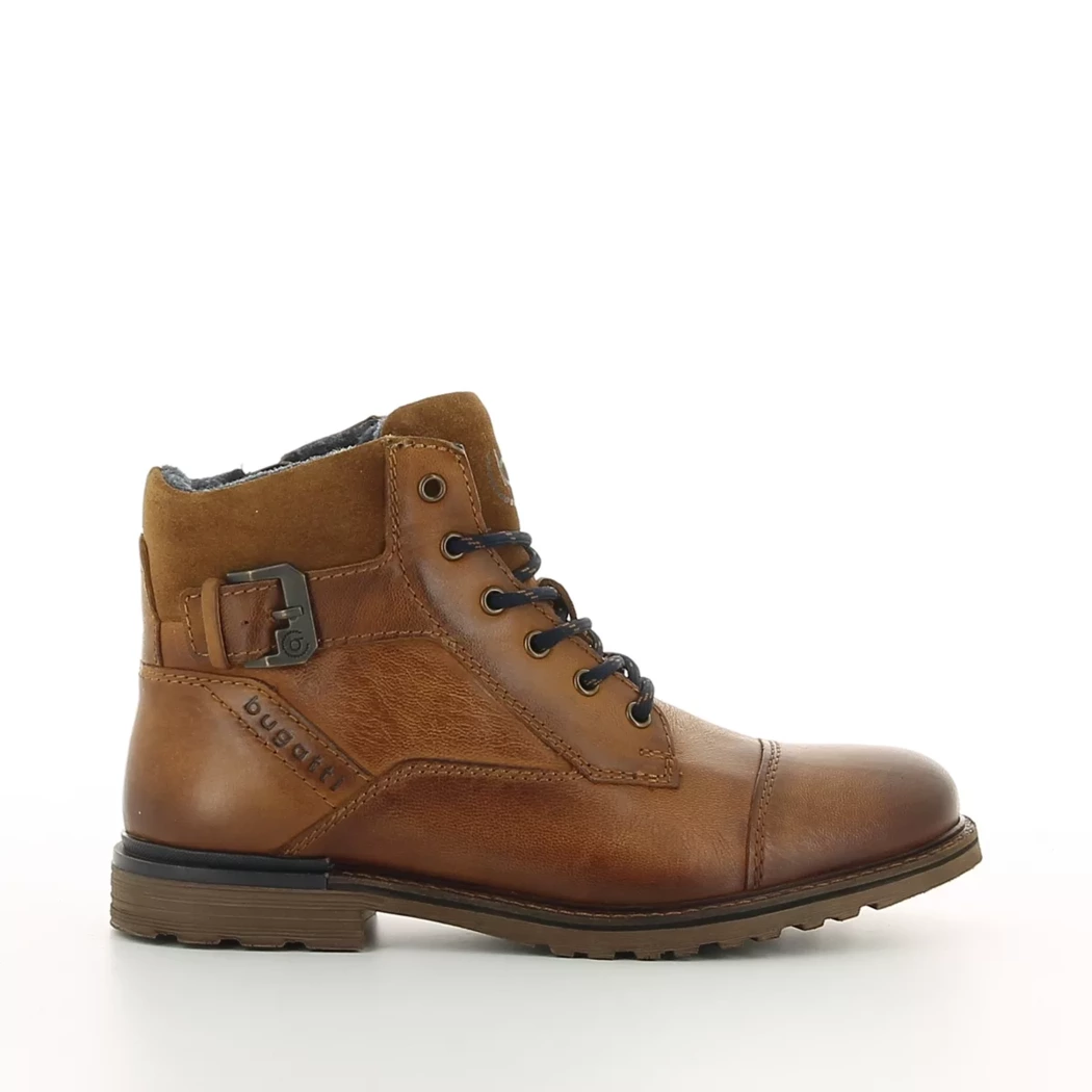Image (2) de la chaussures Bugatti - Bottines Cuir naturel / Cognac en Cuir