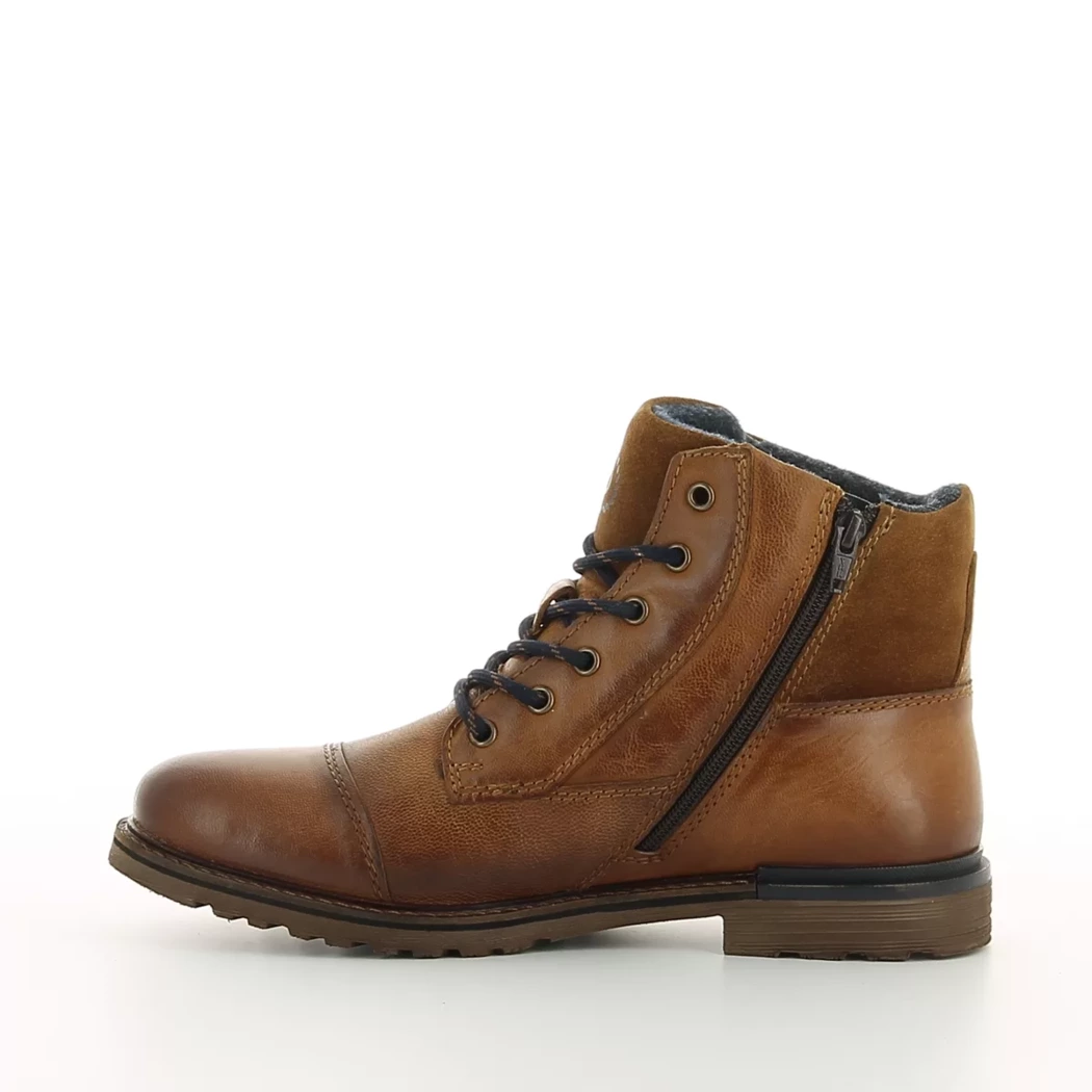 Image (4) de la chaussures Bugatti - Bottines Cuir naturel / Cognac en Cuir