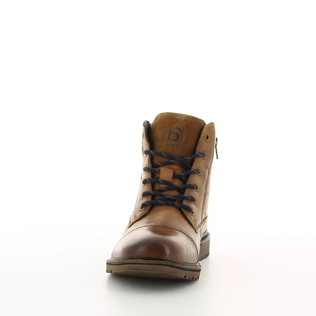 Image (5) de la chaussures Bugatti - Bottines Cuir naturel / Cognac en Cuir