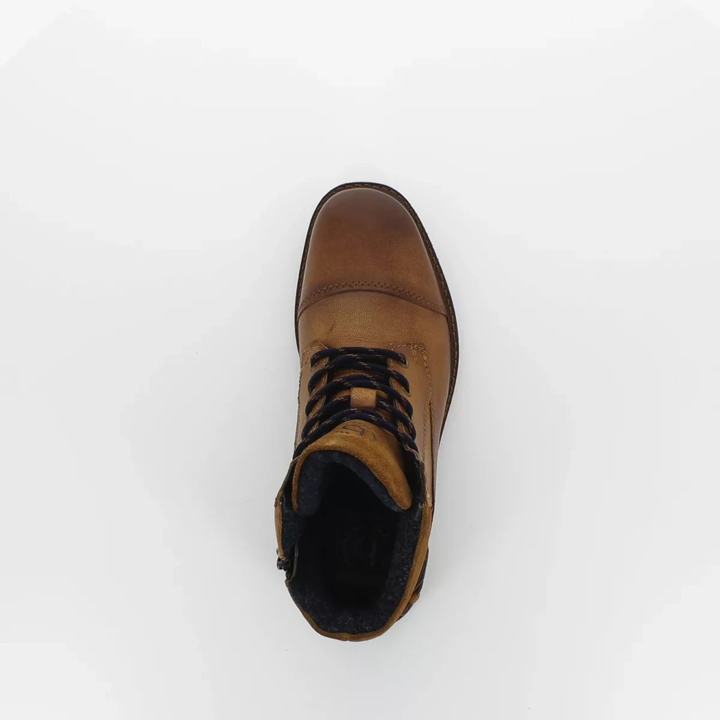 Image (6) de la chaussures Bugatti - Bottines Cuir naturel / Cognac en Cuir