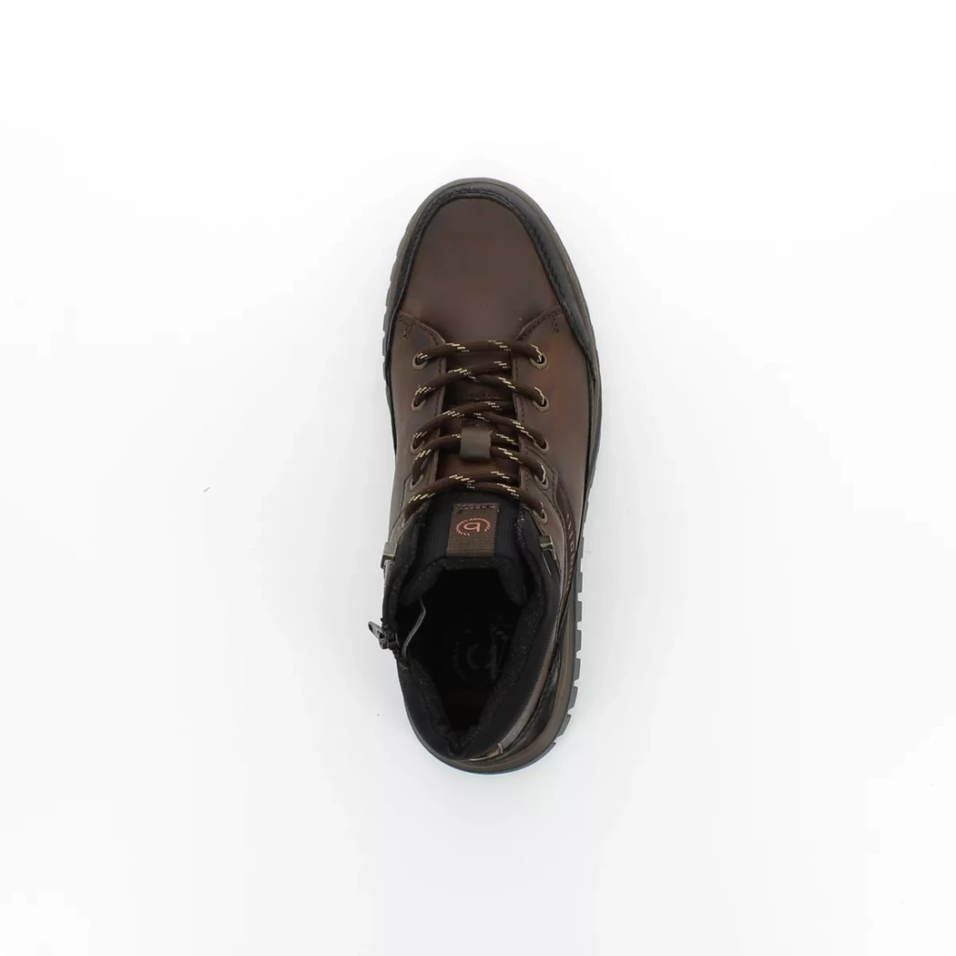 Image (6) de la chaussures Bugatti - Bottines Marron en Cuir Image (6) de la chaussures Bugatti - Bottines Marron en Cuir
