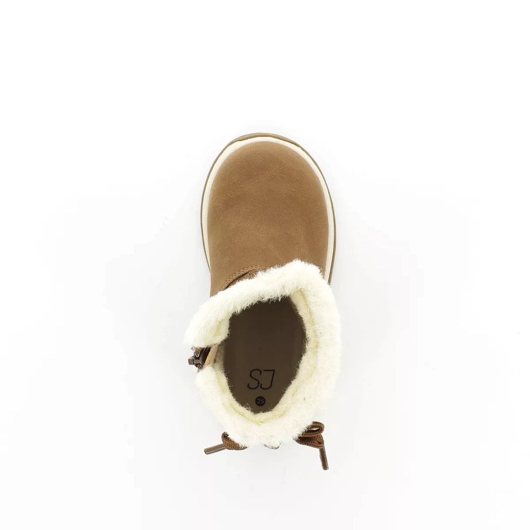 Image (6) de la chaussures Safety Jogger - Boots Cuir naturel / Cognac en Cuir synthétique