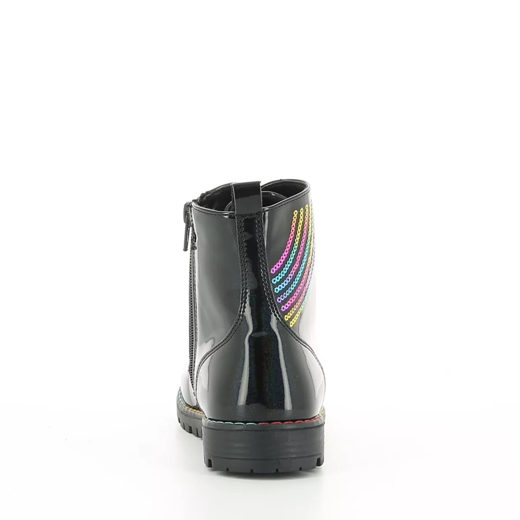 Image (3) de la chaussures Pretty Stories - Bottines Noir en Cuir synthétique