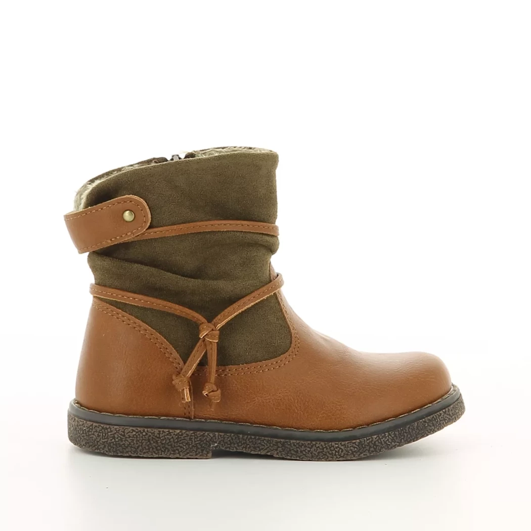Image (2) de la chaussures Pretty Stories - Boots Cuir naturel / Cognac en Cuir synthétique