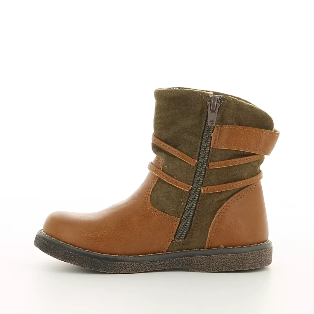 Image (4) de la chaussures Pretty Stories - Boots Cuir naturel / Cognac en Cuir synthétique