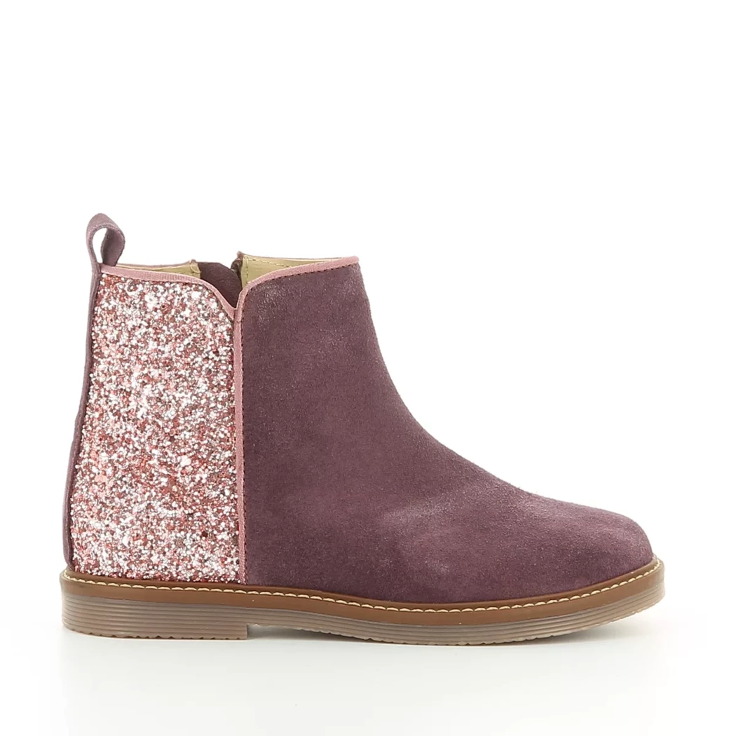 Image (2) de la chaussures Catimini - Boots Violet / Lilas en Cuir synthétique