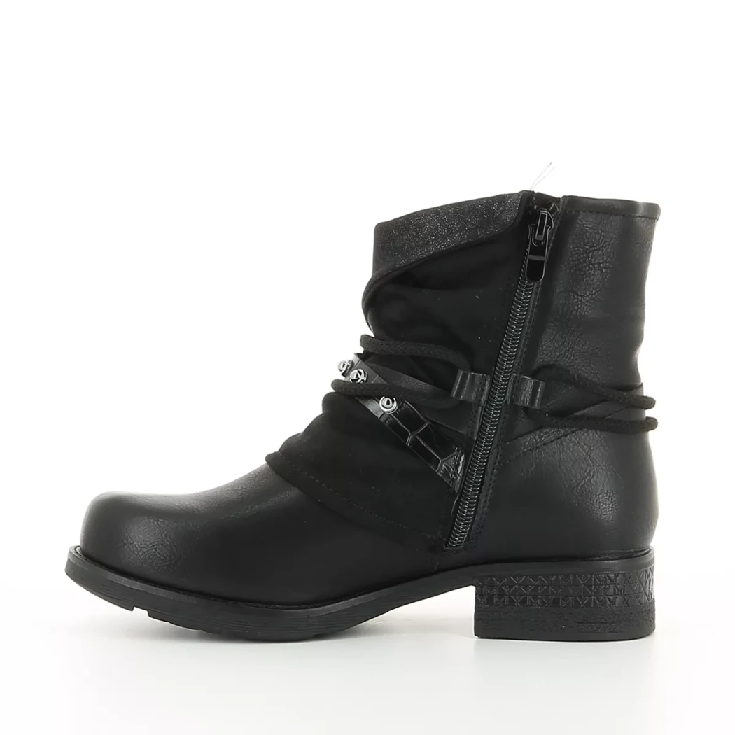 Image (4) de la chaussures Pretty Stories - Boots Noir en Cuir synthétique