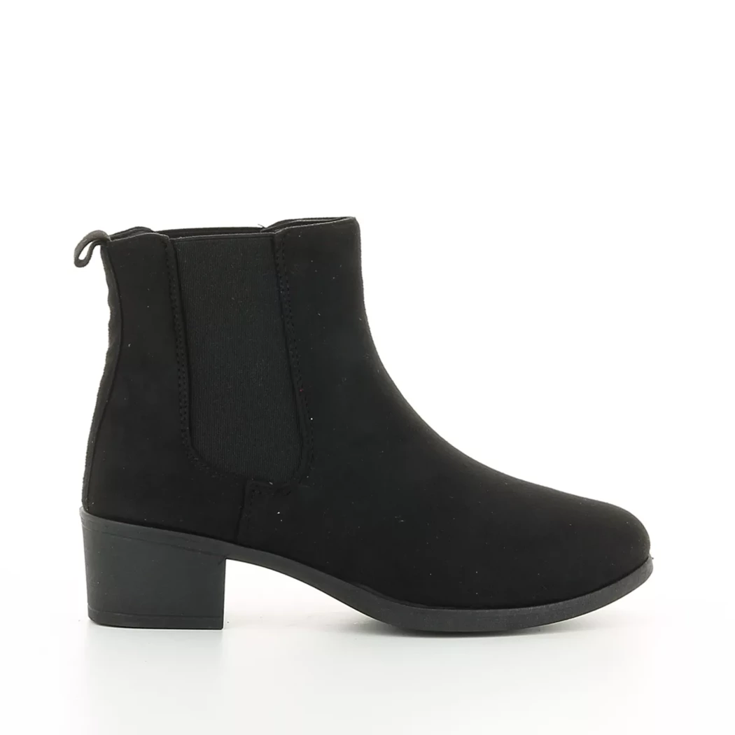 Image (2) de la chaussures Pretty Stories - Boots Noir en Cuir synthétique
