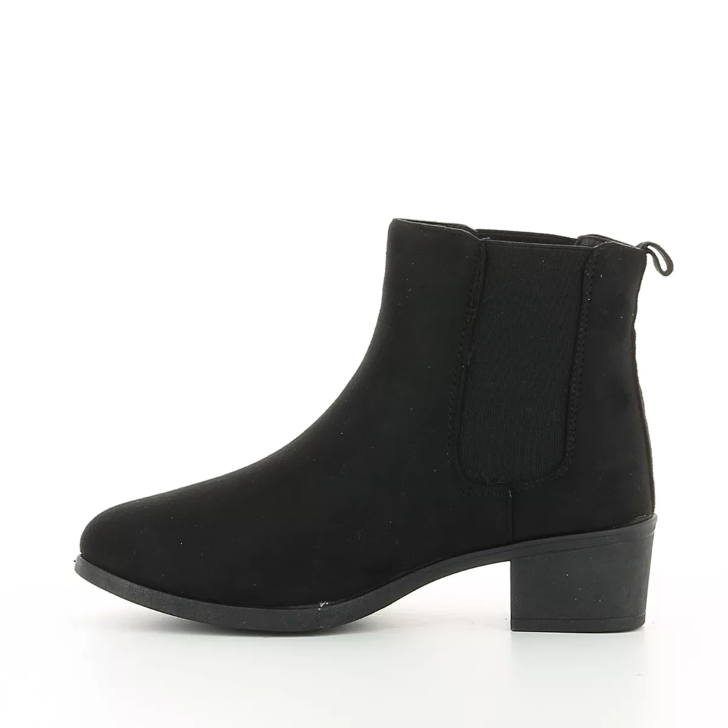 Image (4) de la chaussures Pretty Stories - Boots Noir en Cuir synthétique
