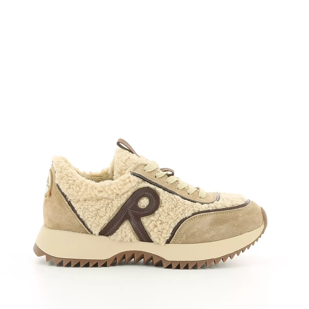 Image (2) de la chaussures Rock Away - Baskets Taupe en Cuir nubuck