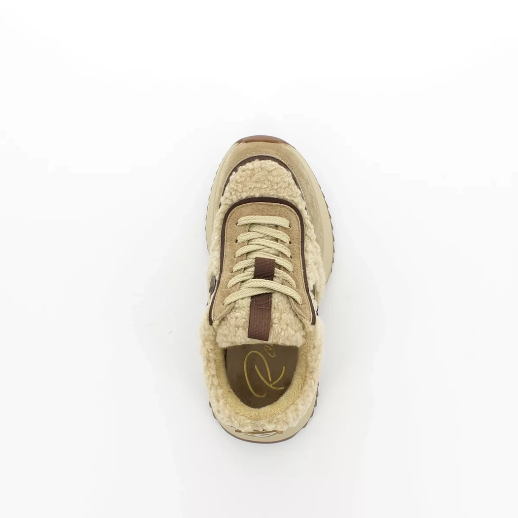 Image (6) de la chaussures Rock Away - Baskets Taupe en Cuir nubuck