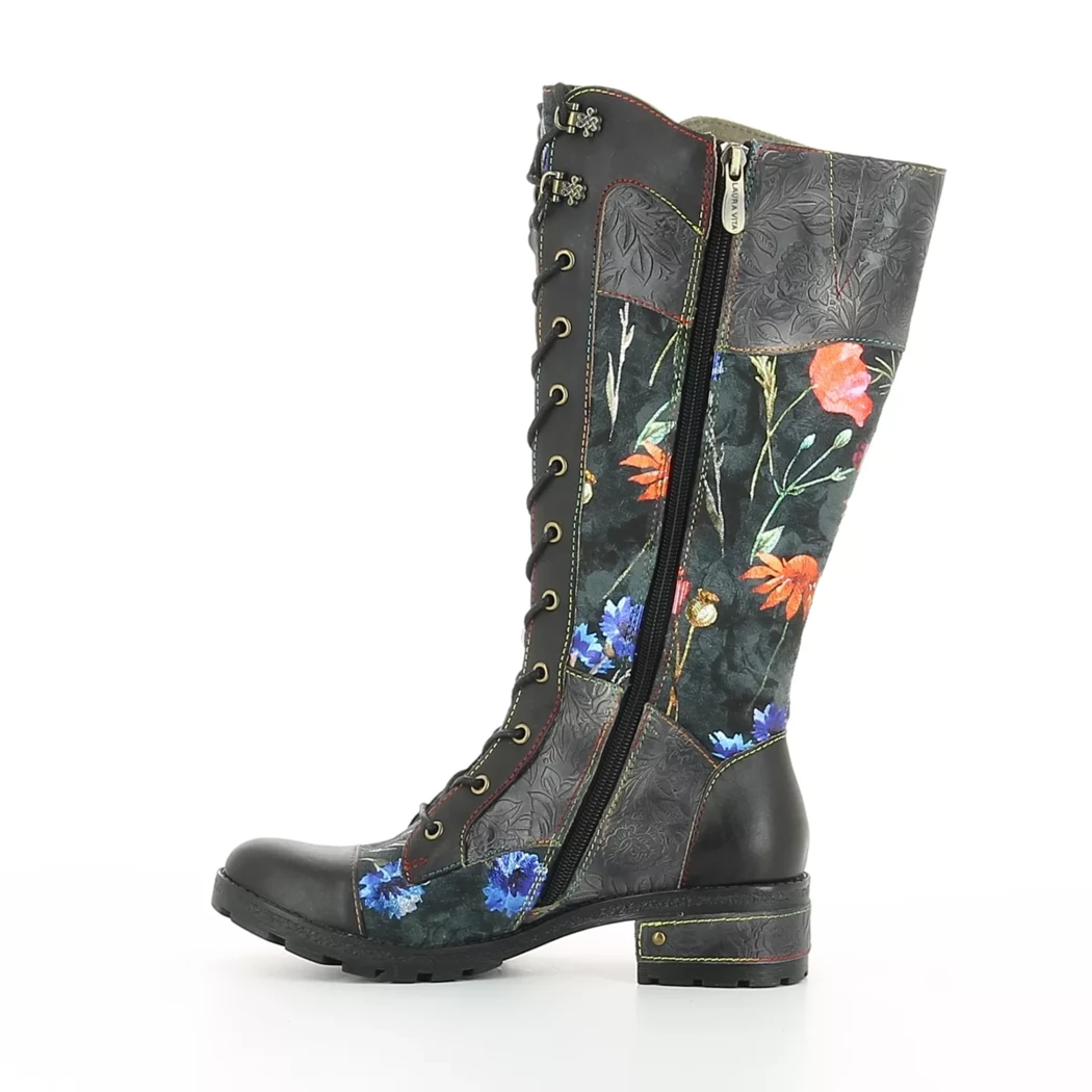 Image (4) de la chaussures Laura Vita - Bottines Noir en Multi-Matières Image (4) de la chaussures Laura Vita - Bottines Noir en Multi-Matières