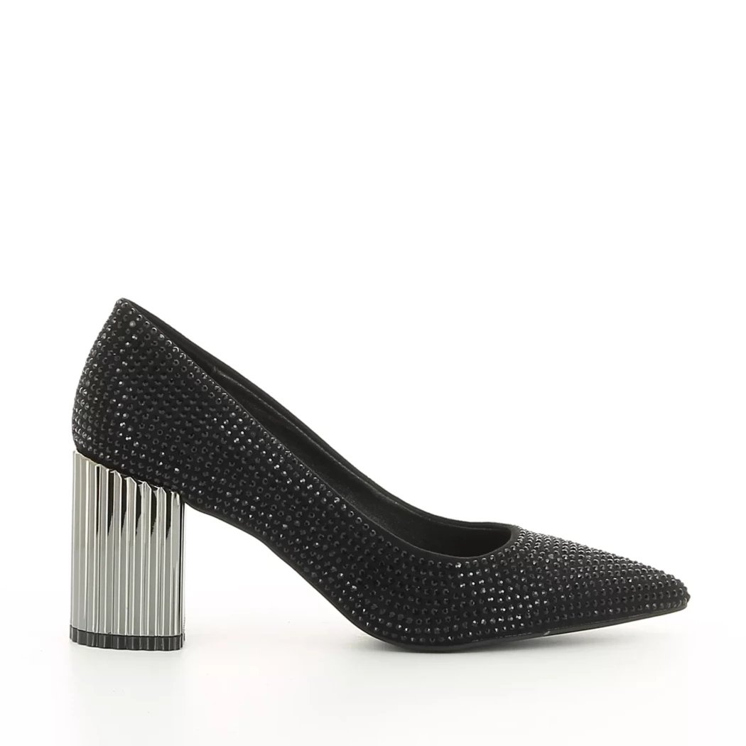 Image (2) de la chaussures Misstyl by Laura Vita - Escarpins Noir en Textile
