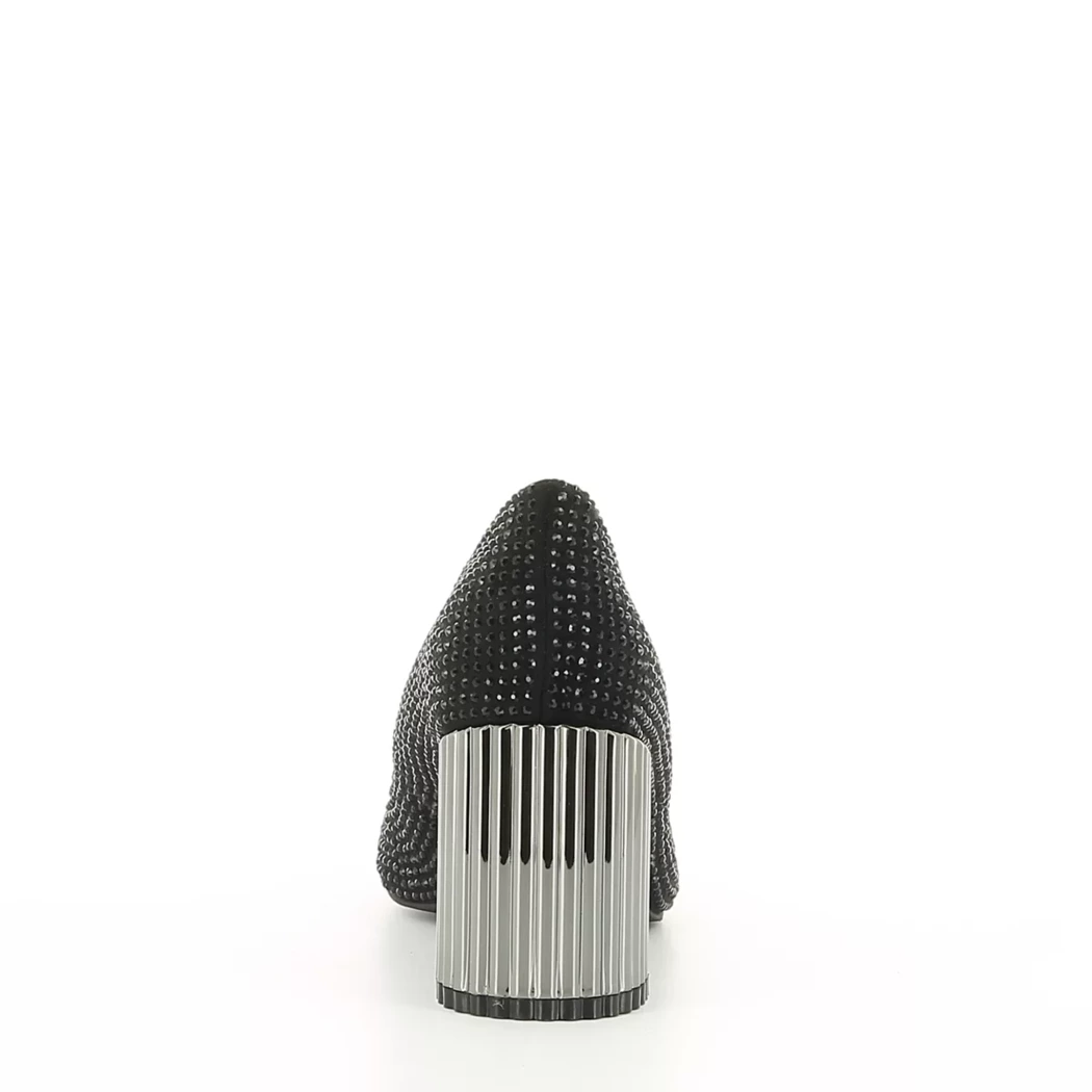 Image (3) de la chaussures Misstyl by Laura Vita - Escarpins Noir en Textile