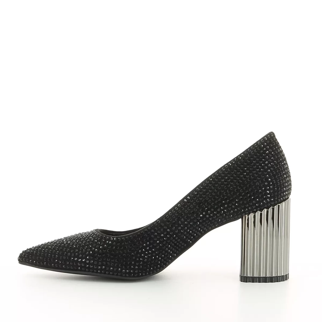 Image (4) de la chaussures Misstyl by Laura Vita - Escarpins Noir en Textile