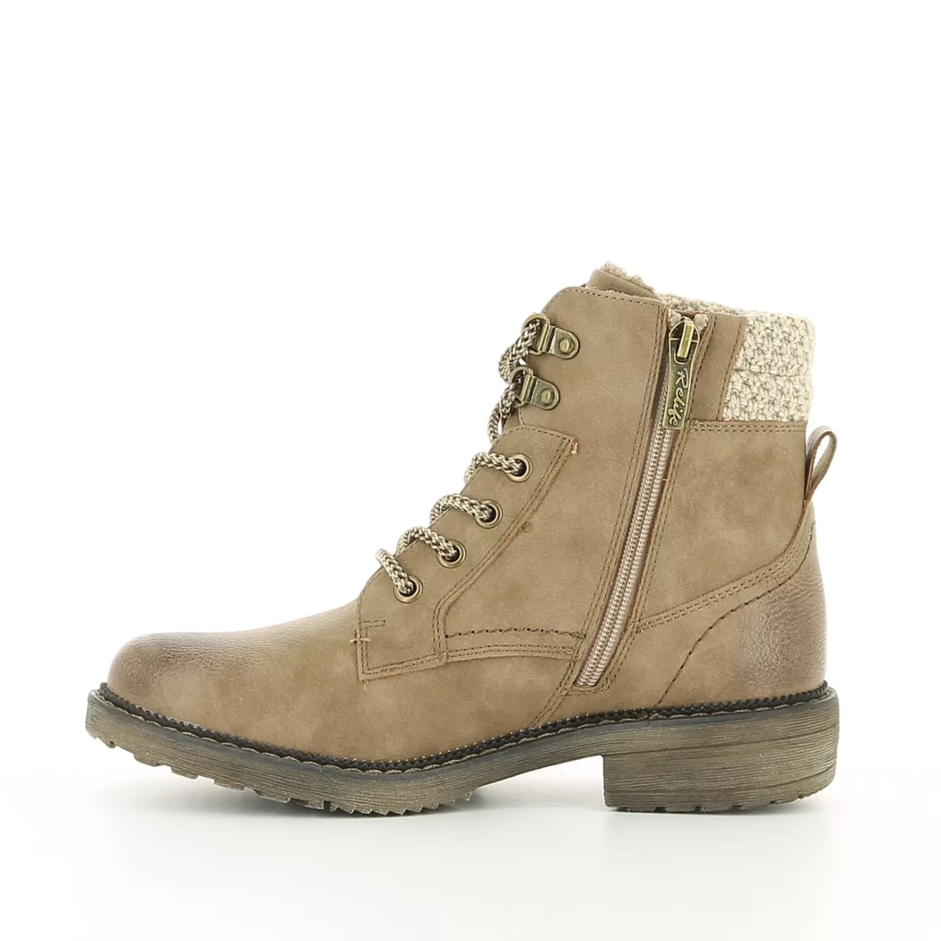 Image (4) de la chaussures Relife - Bottines Taupe en Cuir synthétique Image (4) de la chaussures Relife - Bottines Taupe en Cuir synthétique