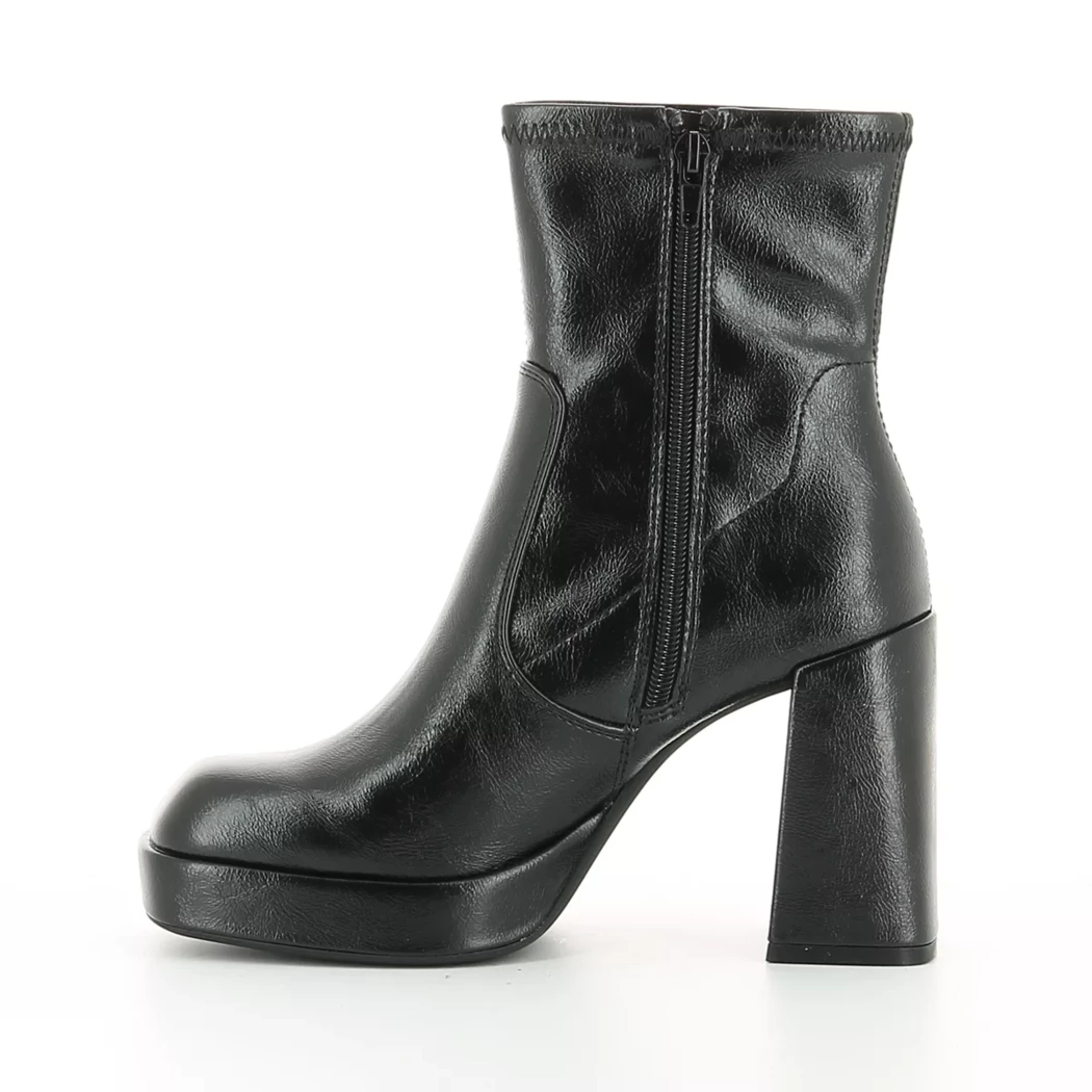 Image (4) de la chaussures Fashion Victim - Boots Noir en Cuir synthétique