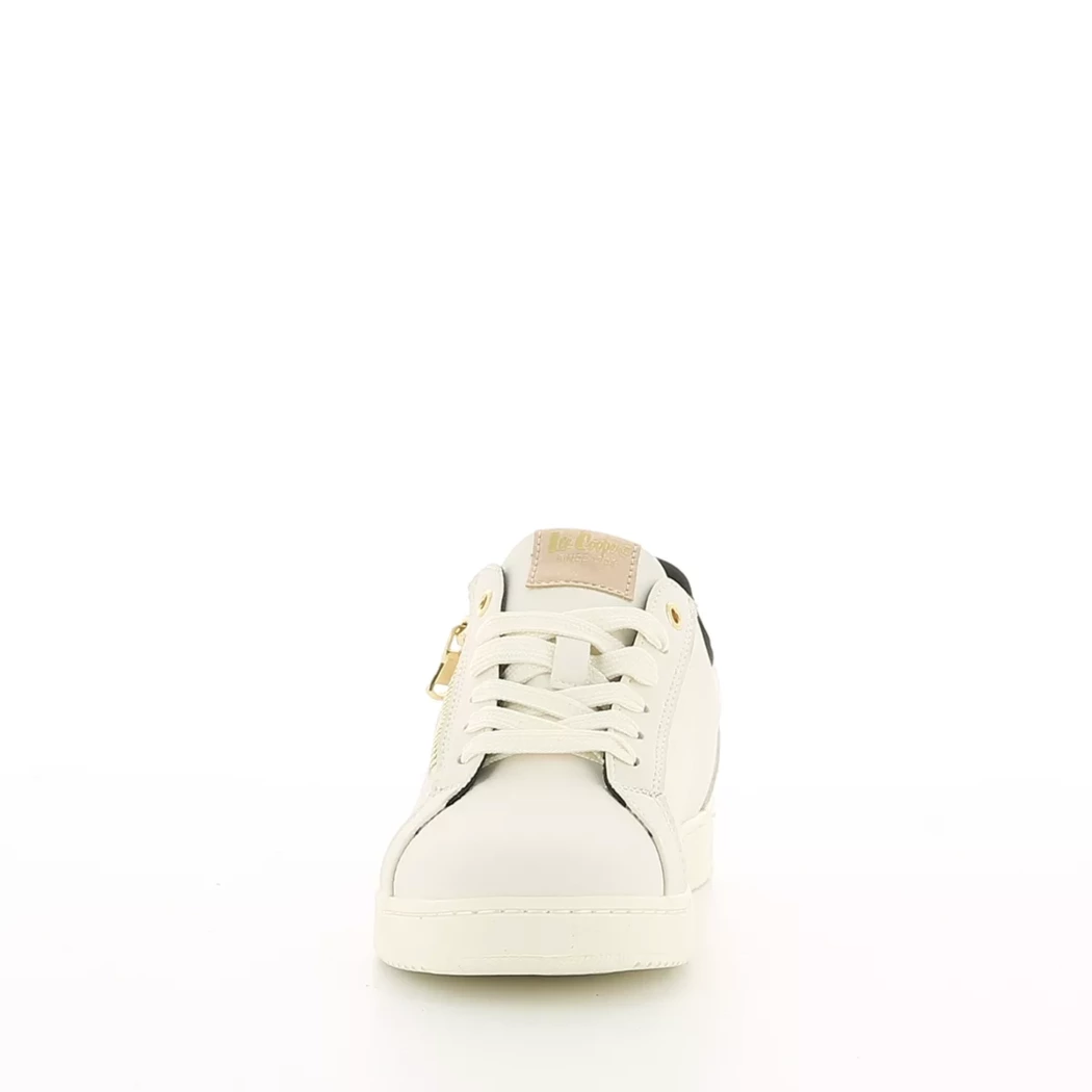Image (5) de la chaussures Lee Cooper - Baskets Blanc en Cuir synthétique