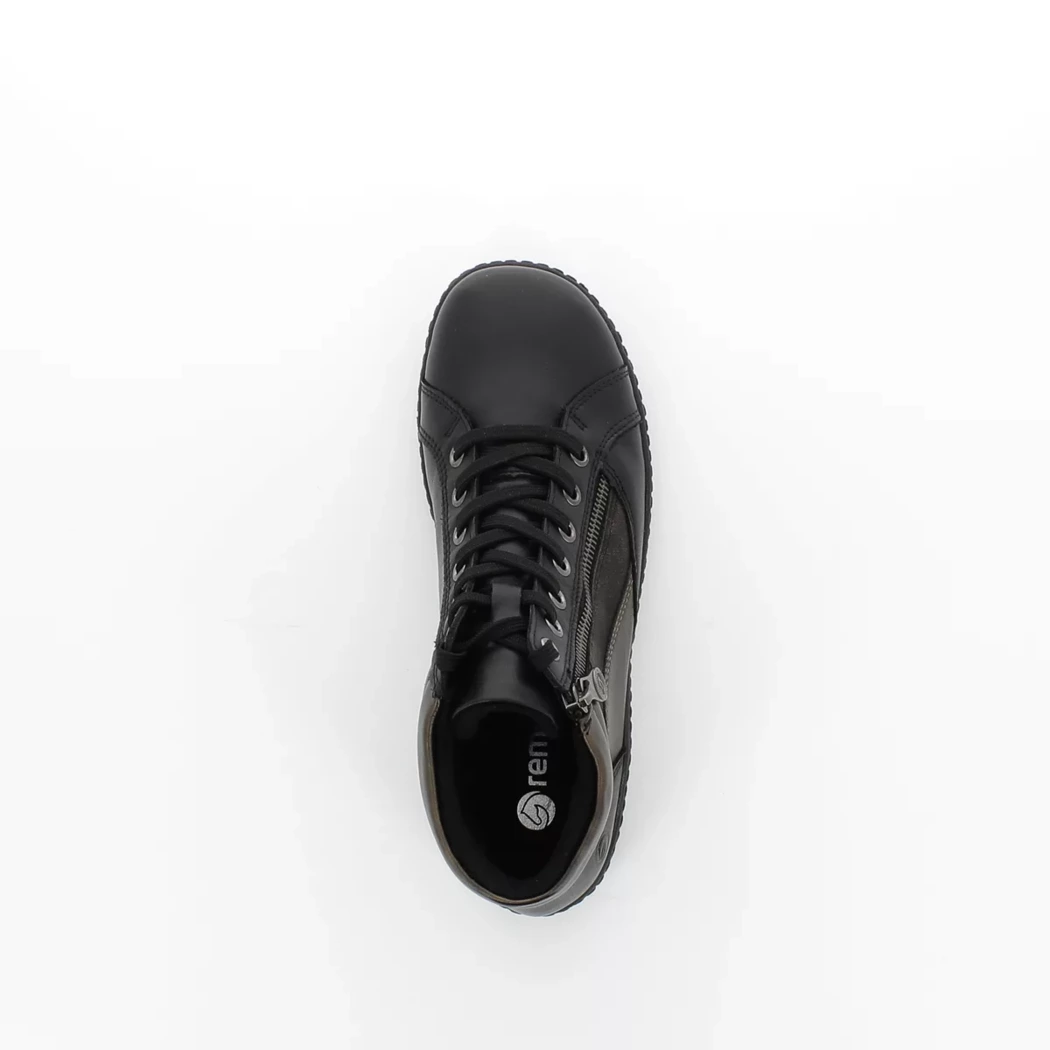 Image (6) de la chaussures Remonte - Bottines Noir en Cuir