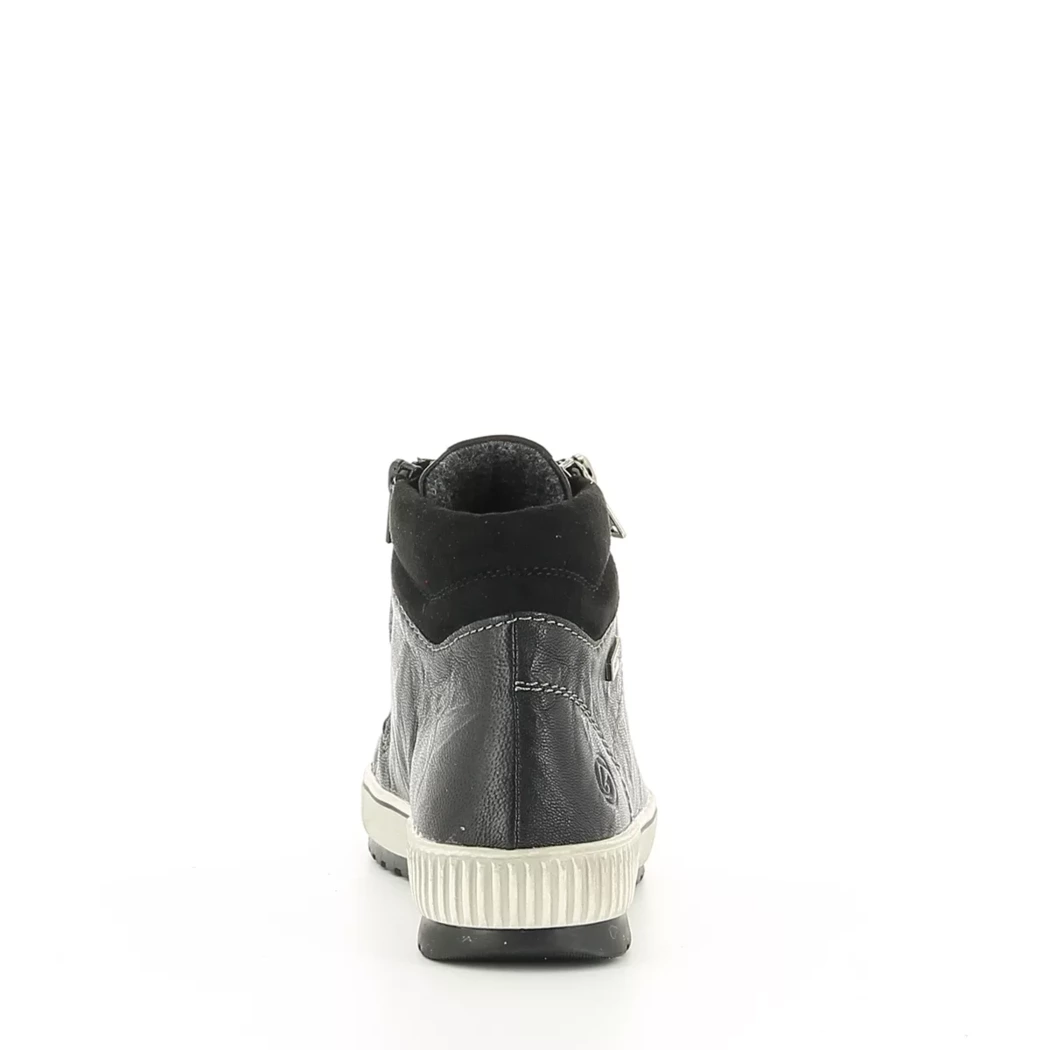 Image (3) de la chaussures Remonte - Bottines Noir en Cuir