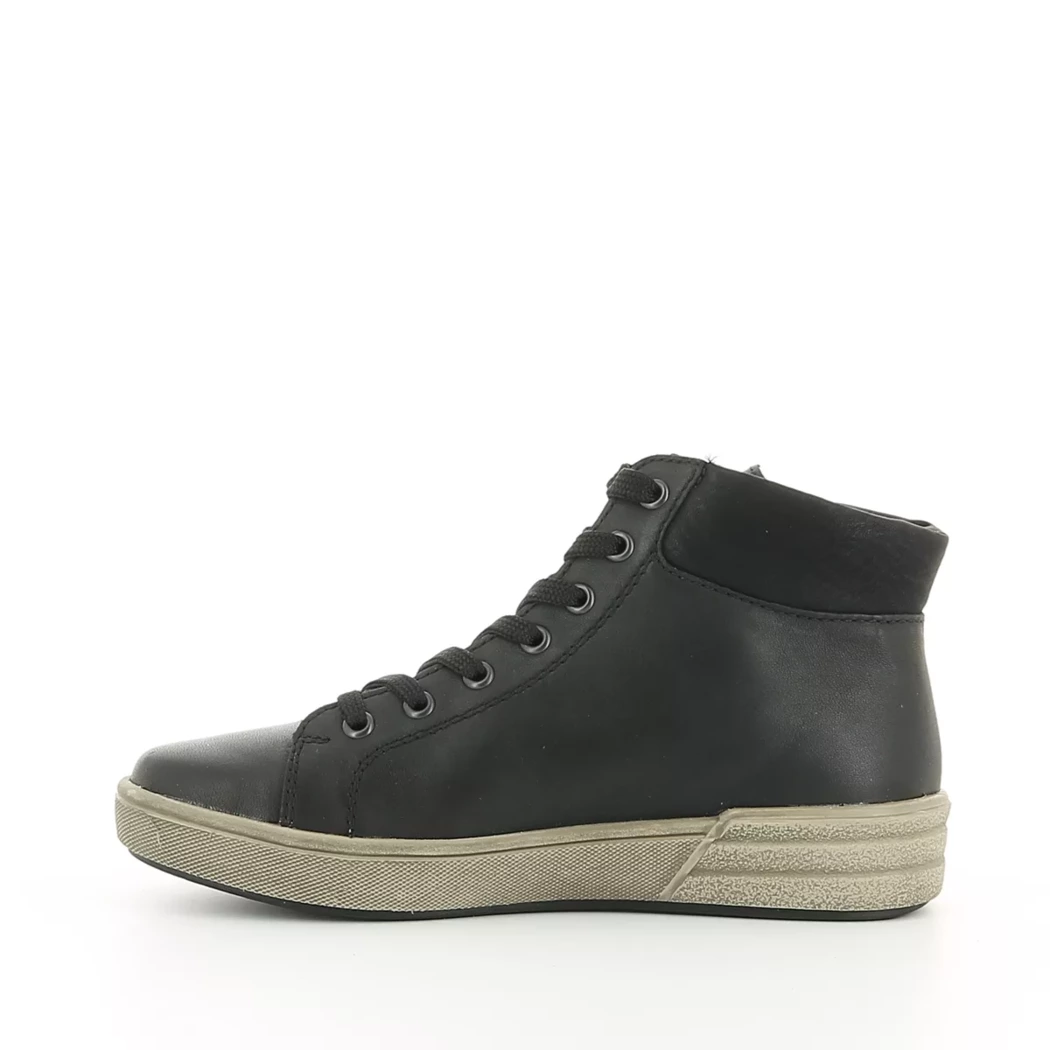 Image (4) de la chaussures Rieker - Bottines Noir en Cuir