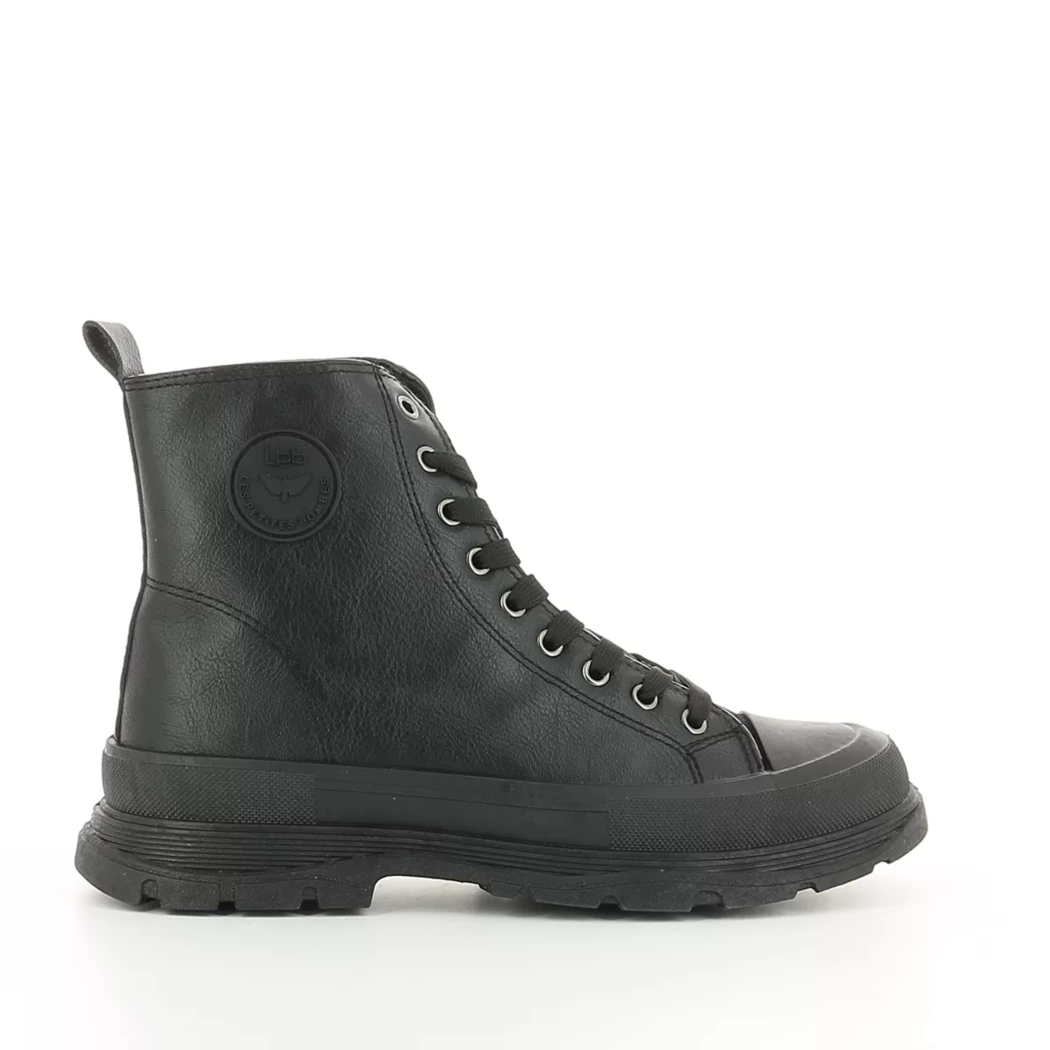 Image (2) de la chaussures Les petites bombes - Bottines Noir en Cuir synthétique
