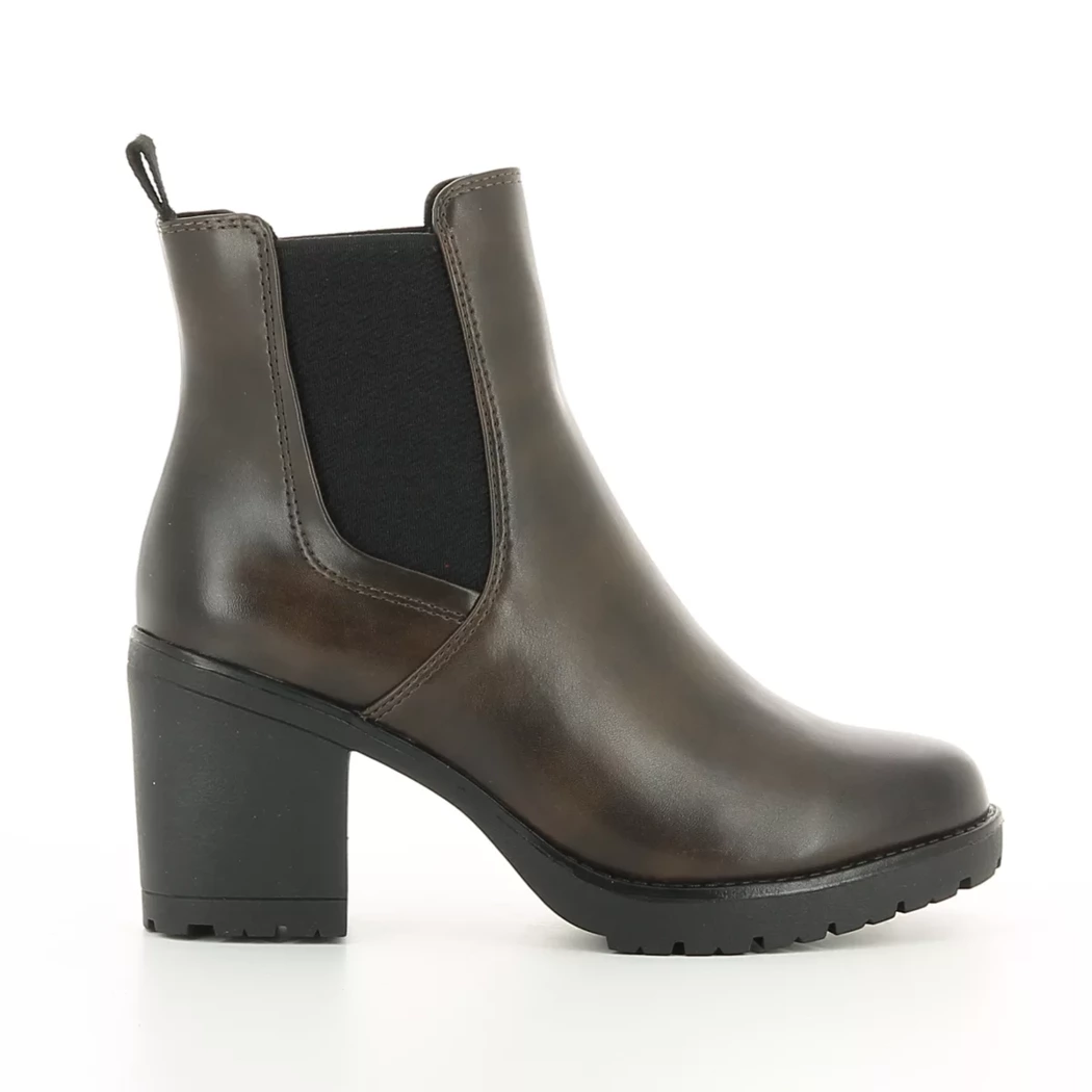 Image (2) de la chaussures Marco Tozzi - Boots Marron en Cuir synthétique