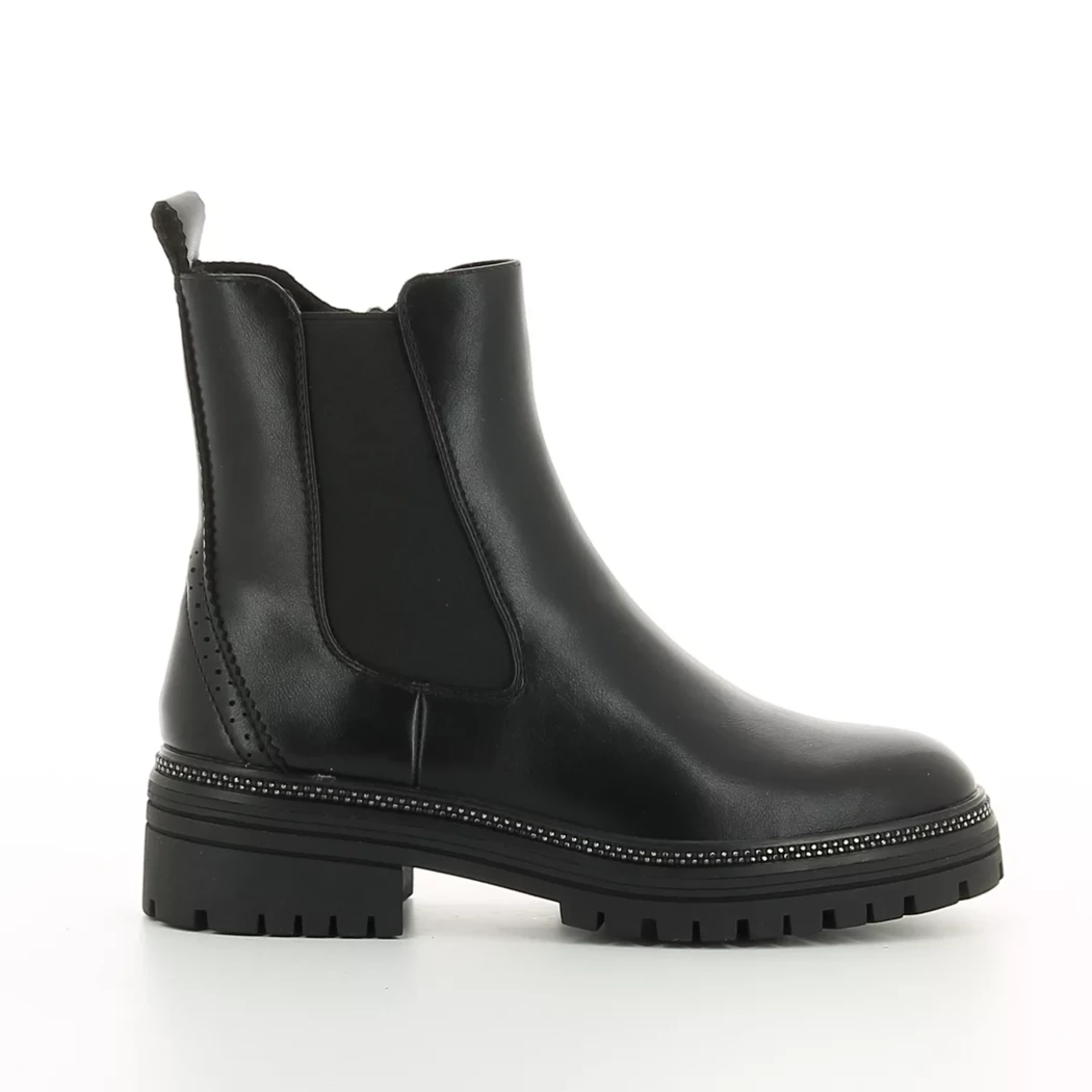 Image (2) de la chaussures Marco Tozzi - Boots Noir en Cuir synthétique