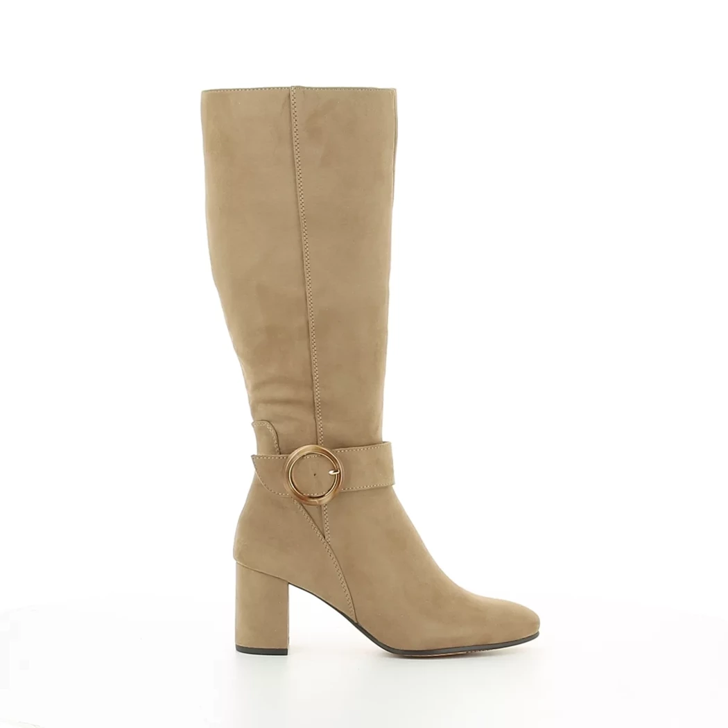 Image (2) de la chaussures Marco Tozzi - Bottes Beige en Cuir synthétique Image (2) de la chaussures Marco Tozzi - Bottes Beige en Cuir synthétique