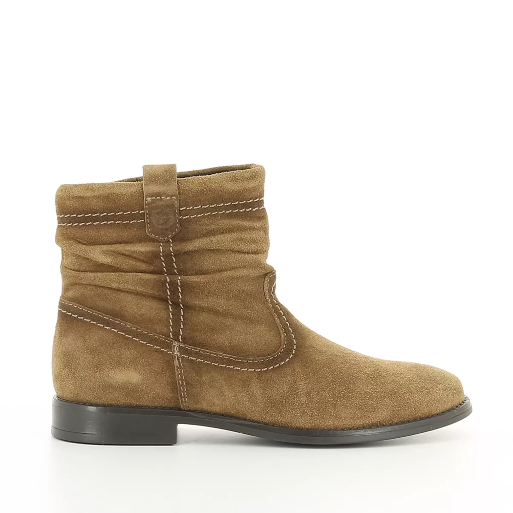 Image (2) de la chaussures Tamaris - Boots Marron en Cuir nubuck
