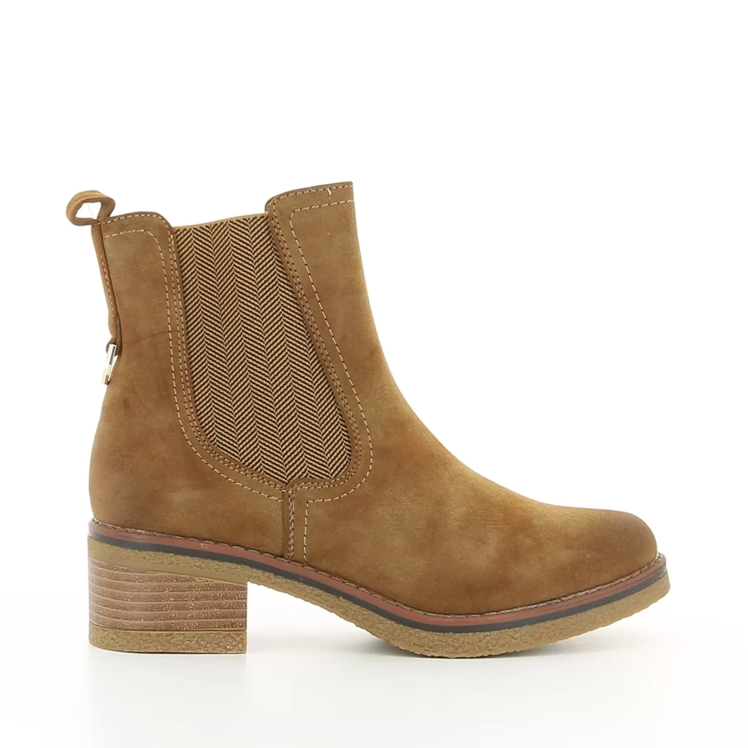 Image (2) de la chaussures Paloma Totem - Boots Cuir naturel / Cognac en Cuir synthétique