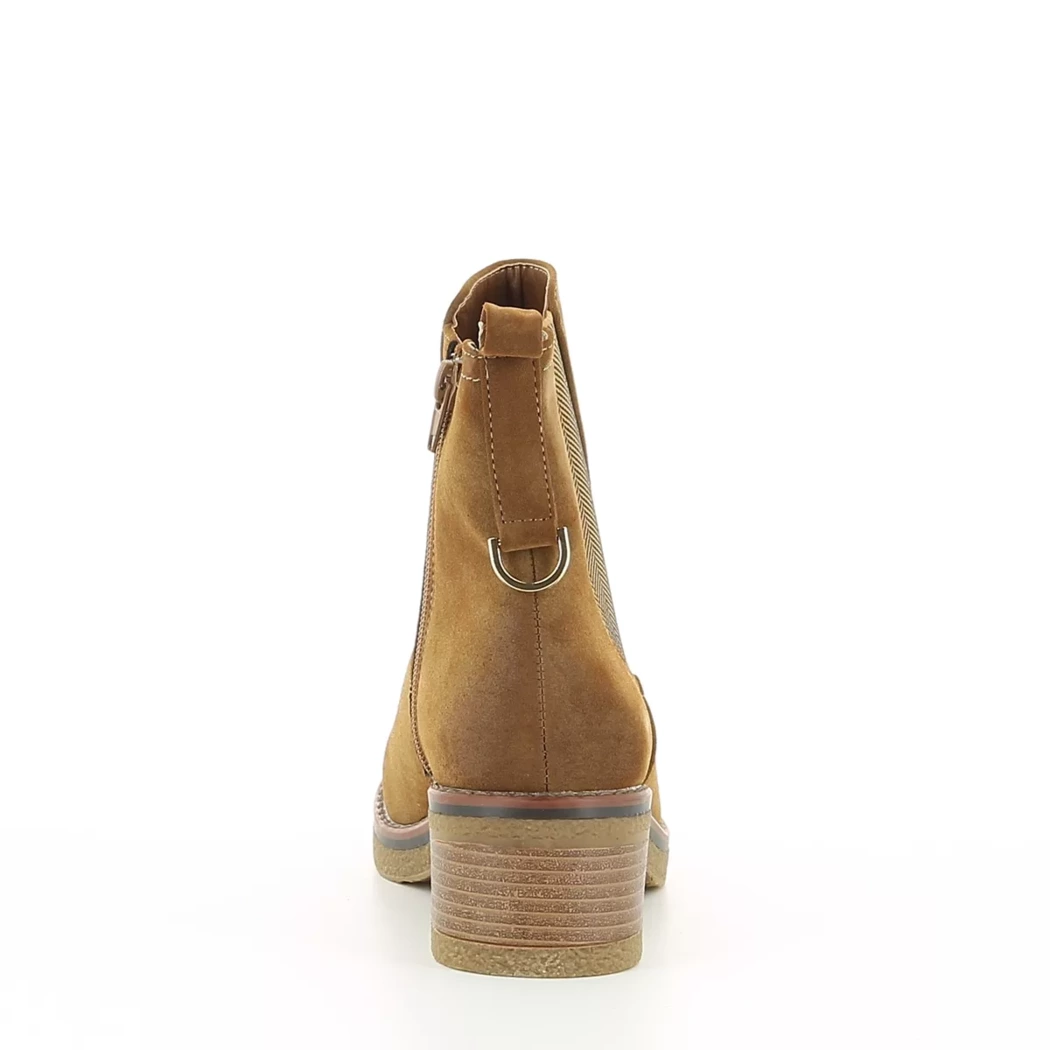 Image (3) de la chaussures Paloma Totem - Boots Cuir naturel / Cognac en Cuir synthétique