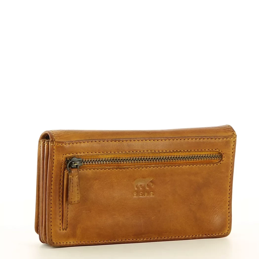 Image (4) de la chaussures Beardesign - Portefeuilles et Pochettes Jaune en Cuir