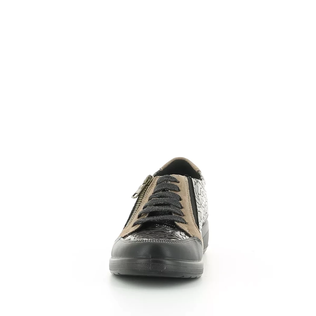Image (5) de la chaussures Desir de Fuite - Baskets Taupe en Cuir