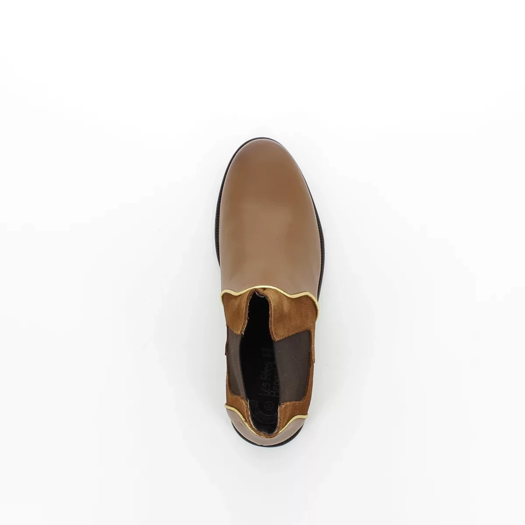 Image (6) de la chaussures Les Fees de Bengale - Boots Cuir naturel / Cognac en Cuir