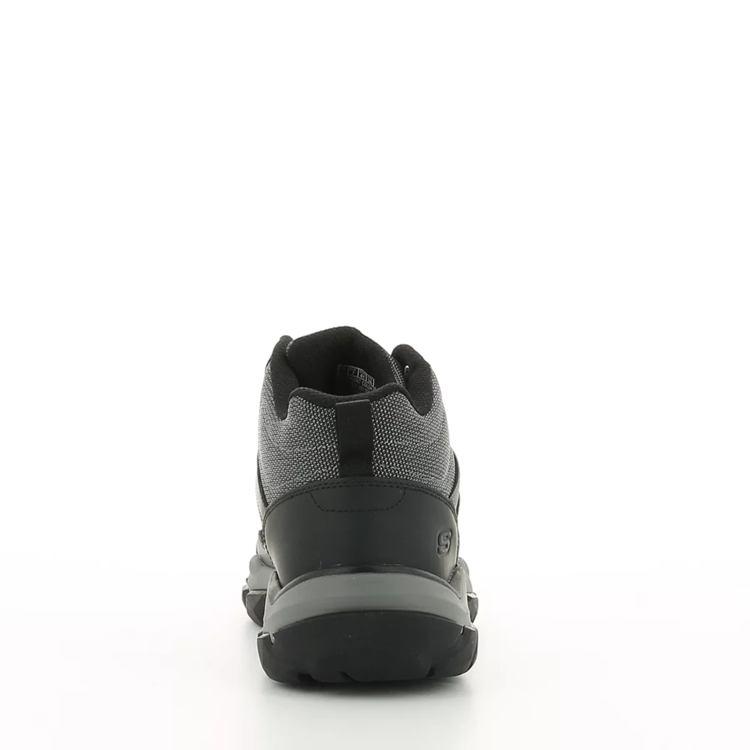 Image (3) de la chaussures Skechers - Bottines Noir en Cuir synthétique