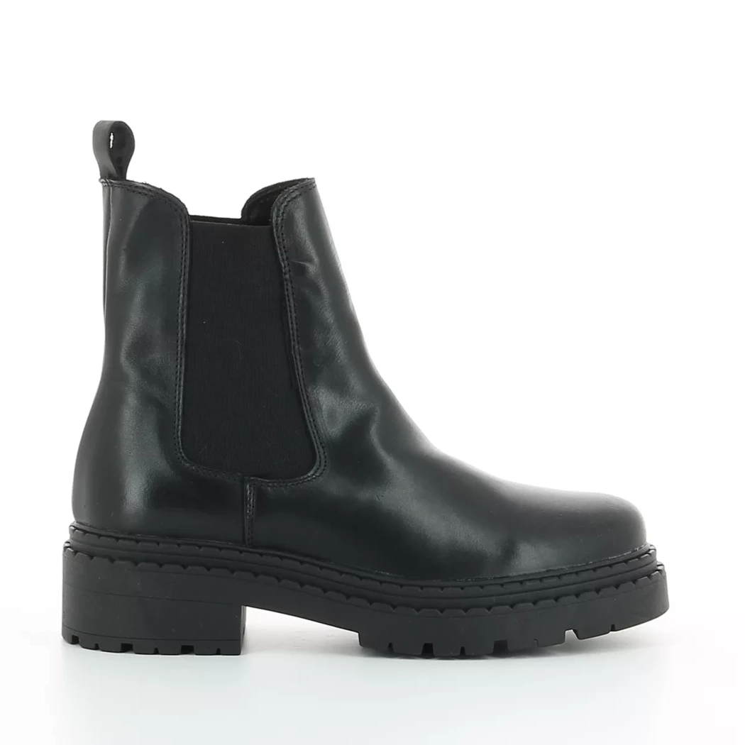 Image (2) de la chaussures Miss Boho - Boots Noir en Cuir