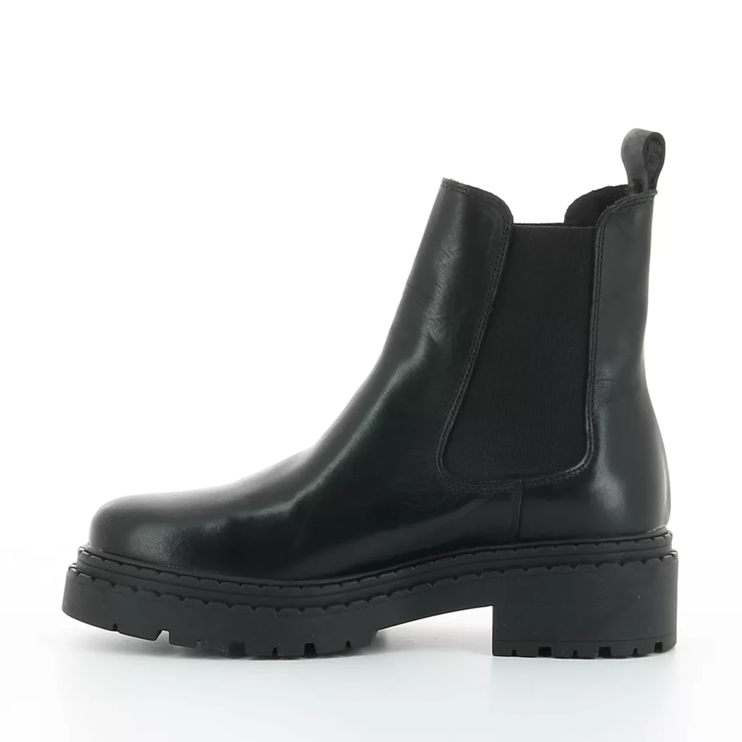 Image (4) de la chaussures Miss Boho - Boots Noir en Cuir