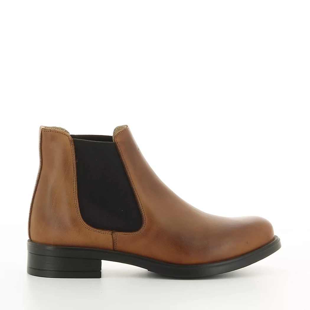 Image (2) de la chaussures Simplement B - Boots Cuir naturel / Cognac en Cuir Image (2) de la chaussures Simplement B - Boots Cuir naturel / Cognac en Cuir