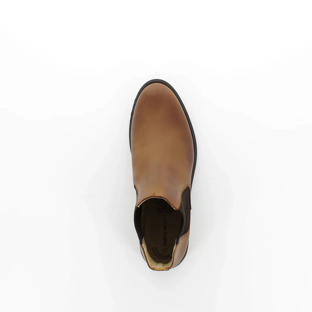 Image (6) de la chaussures Simplement B - Boots Cuir naturel / Cognac en Cuir Image (6) de la chaussures Simplement B - Boots Cuir naturel / Cognac en Cuir