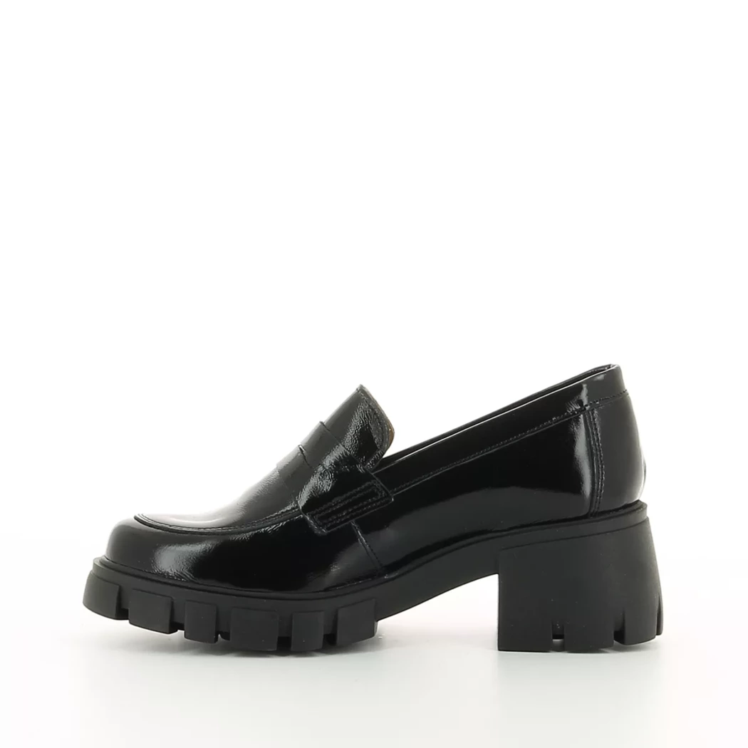 Image (4) de la chaussures Free Monday - Mocassins Noir en Cuir vernis