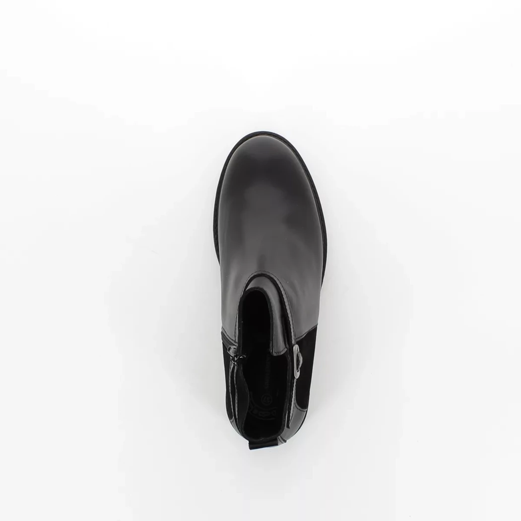 Image (6) de la chaussures Simplement B - Boots Noir en Cuir