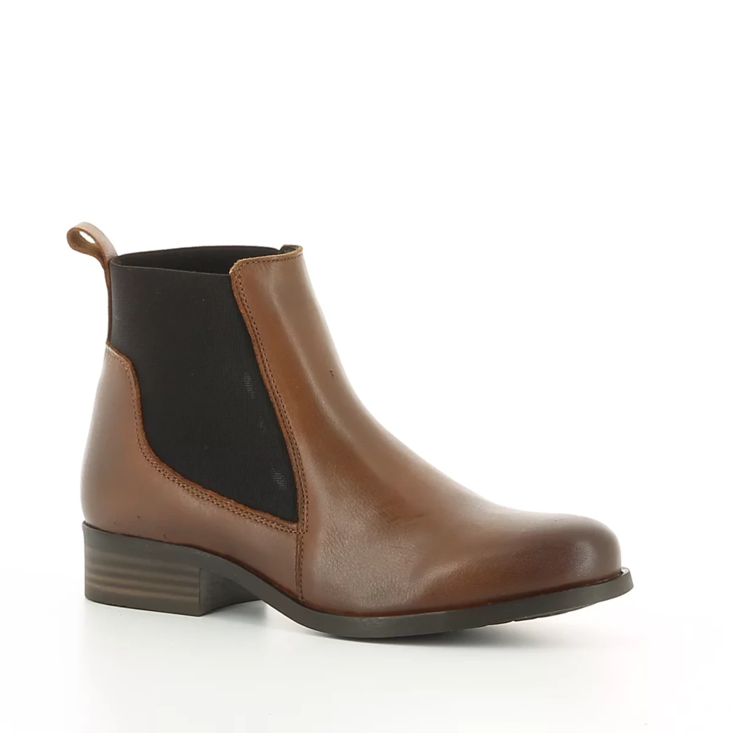 Image (1) de la chaussures Women Office - Boots Cuir naturel / Cognac en Cuir