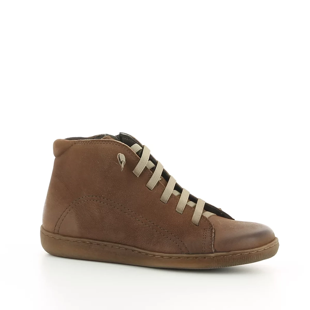 Image (1) de la chaussures Diabolo Studio - Bottines Cuir naturel / Cognac en Cuir