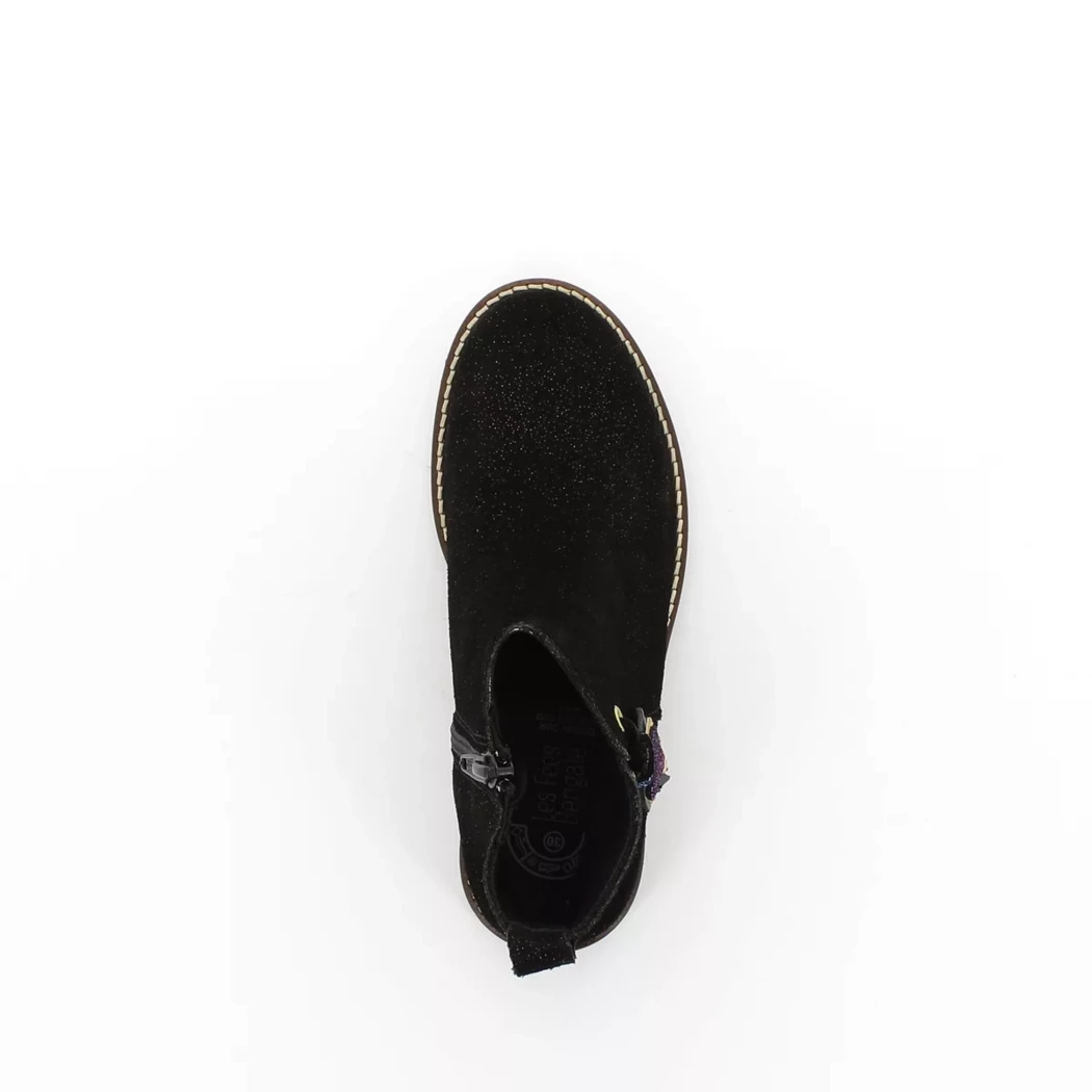 Image (6) de la chaussures Les Fees de Bengale - Boots Noir en Cuir nubuck