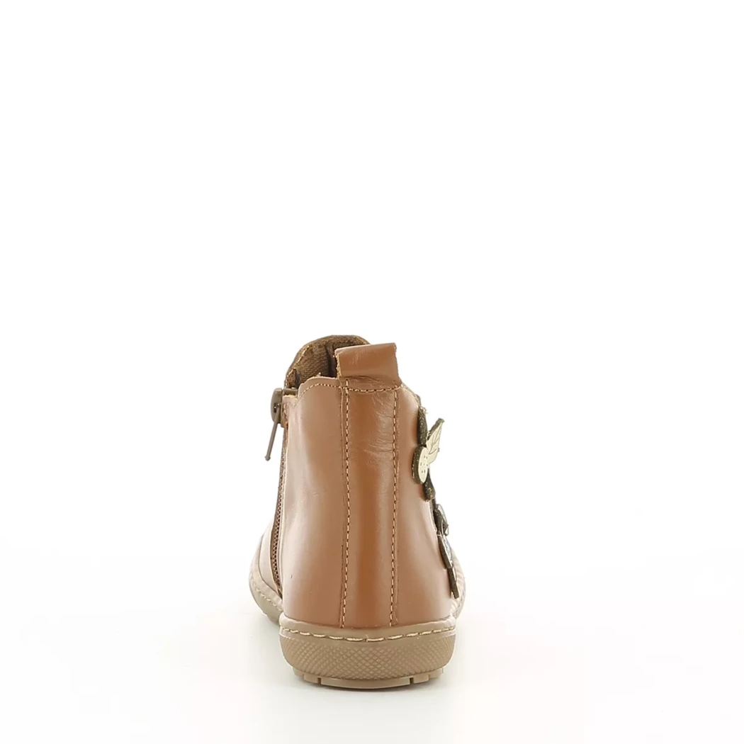 Image (3) de la chaussures Les Fees de Bengale - Boots Cuir naturel / Cognac en Cuir