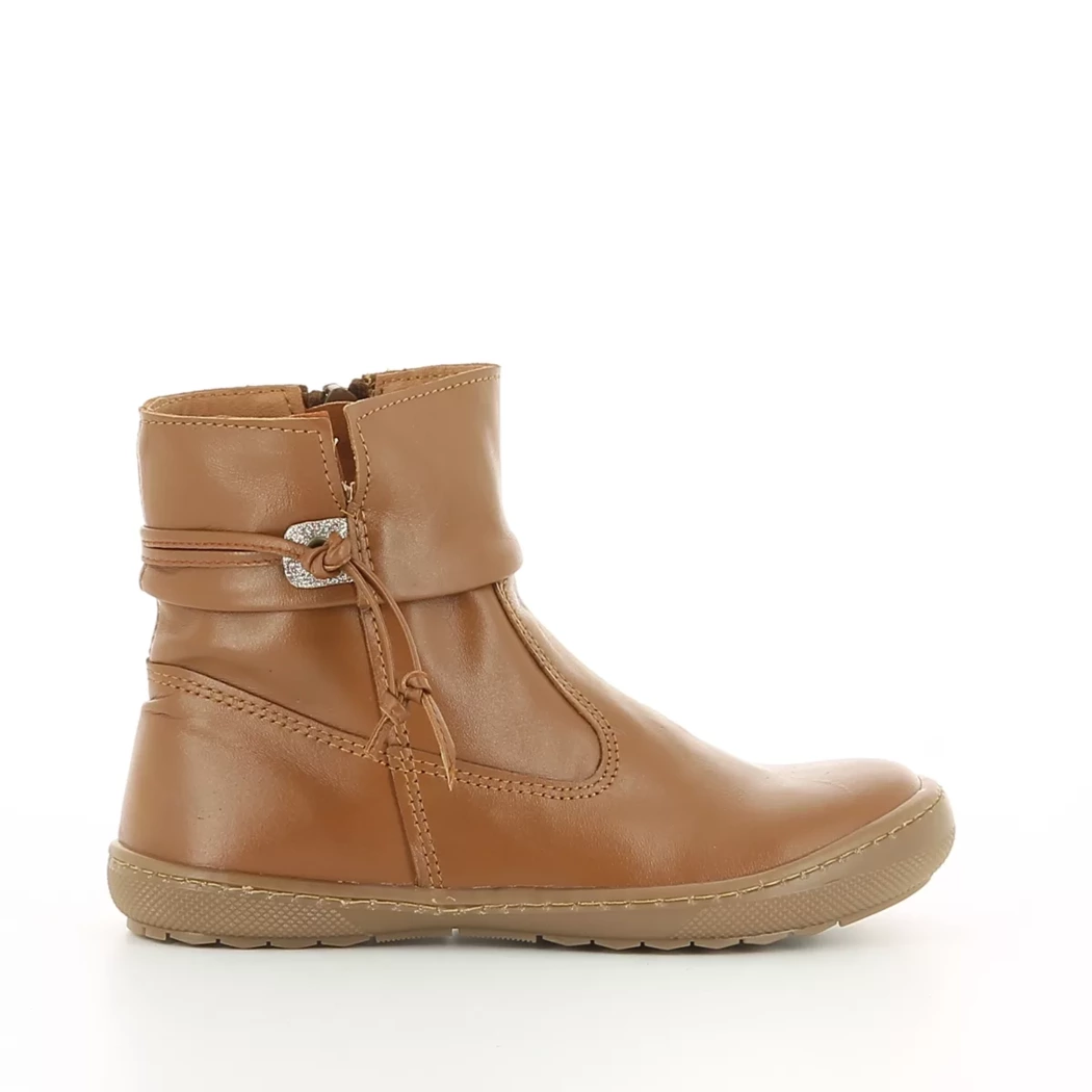 Image (2) de la chaussures Les Fees de Bengale - Boots Cuir naturel / Cognac en Cuir