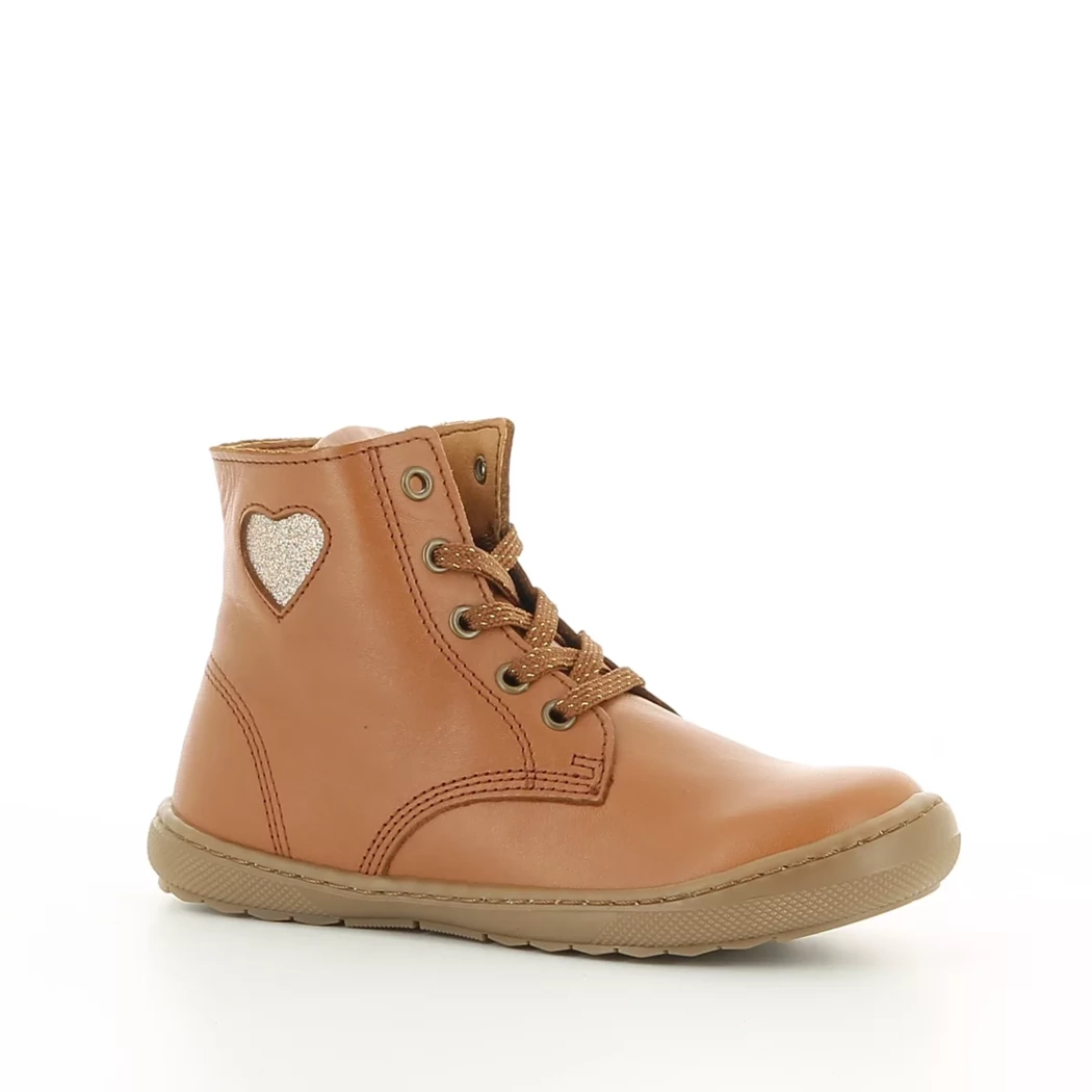 Image (1) de la chaussures Diabolo Studio - Bottines Cuir naturel / Cognac en Cuir