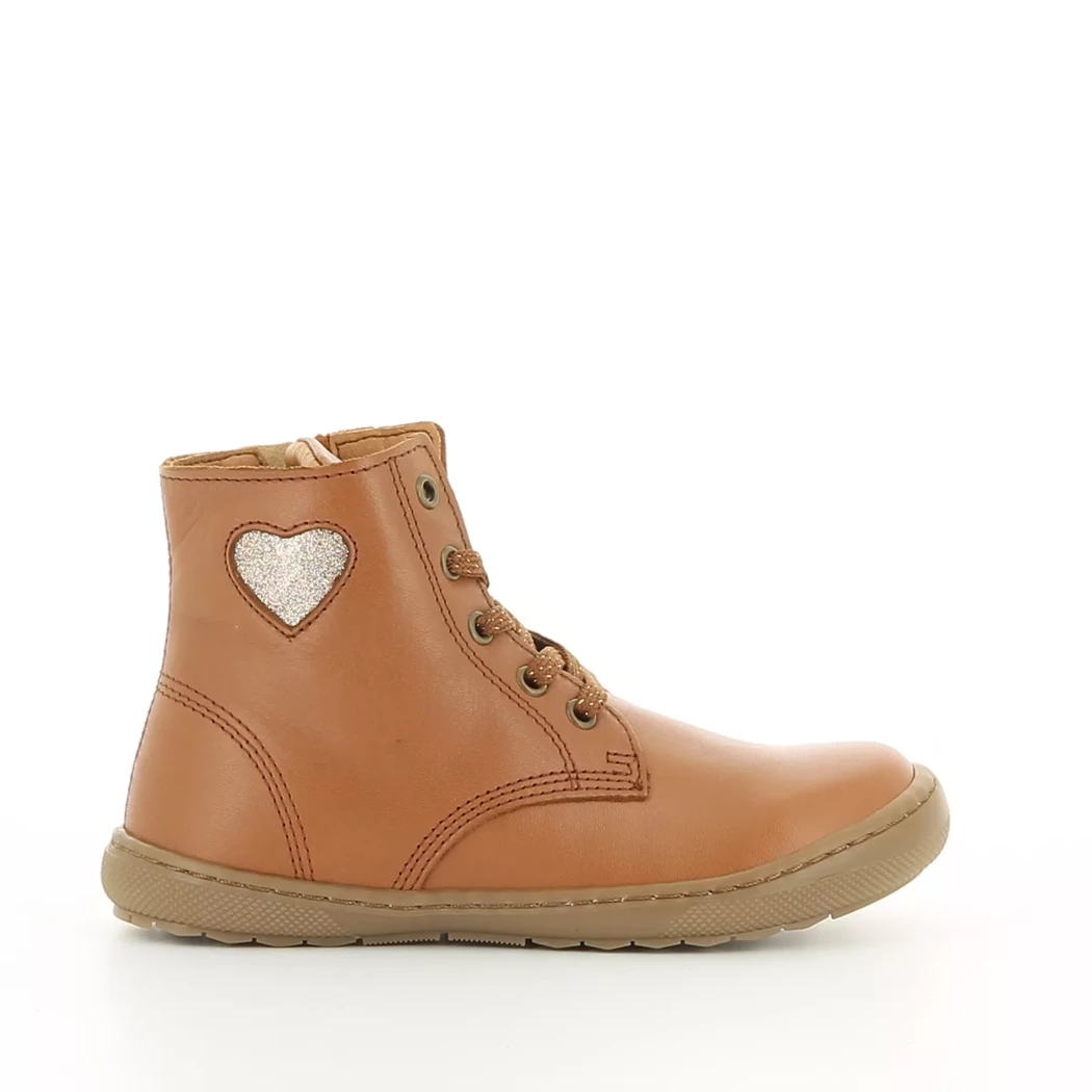 Image (2) de la chaussures Diabolo Studio - Bottines Cuir naturel / Cognac en Cuir