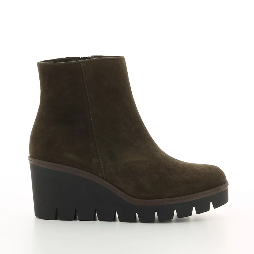Image (2) de la chaussures Gabor - Boots Marron en Cuir nubuck